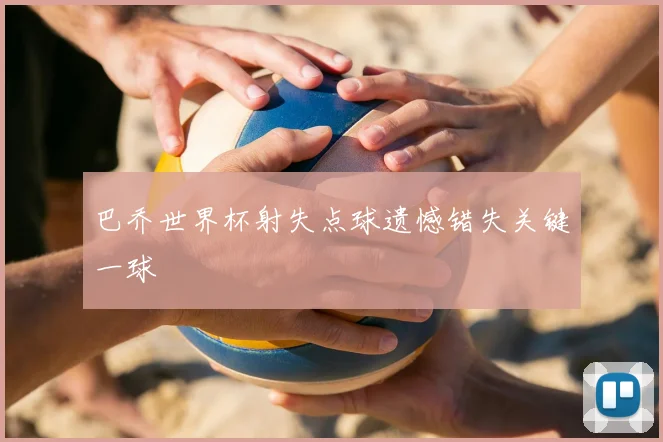 巴乔世界杯射失点球遗憾错失关键一球